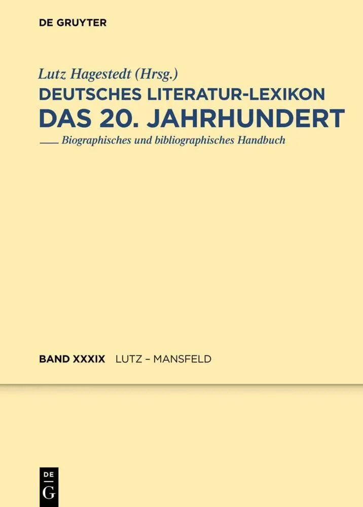 Lutz - Mansfeld Buch von Lutz Hagestedt